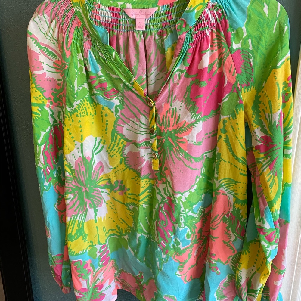 Lilly Pulitzer EUC top XS